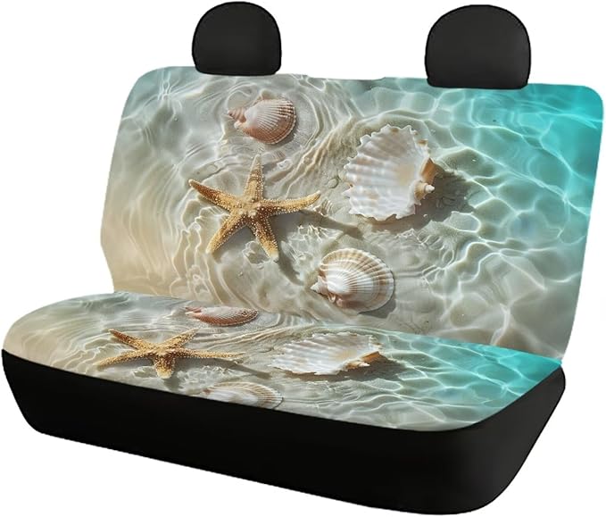 Sea Shell Universal Car Seat Covers Full Set