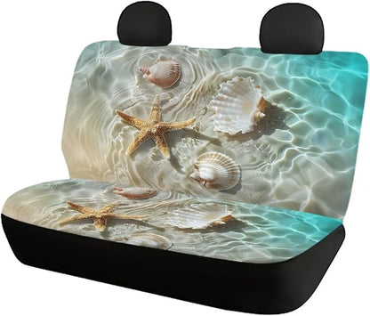 Sea Shell Universal Car Seat Covers Full Set