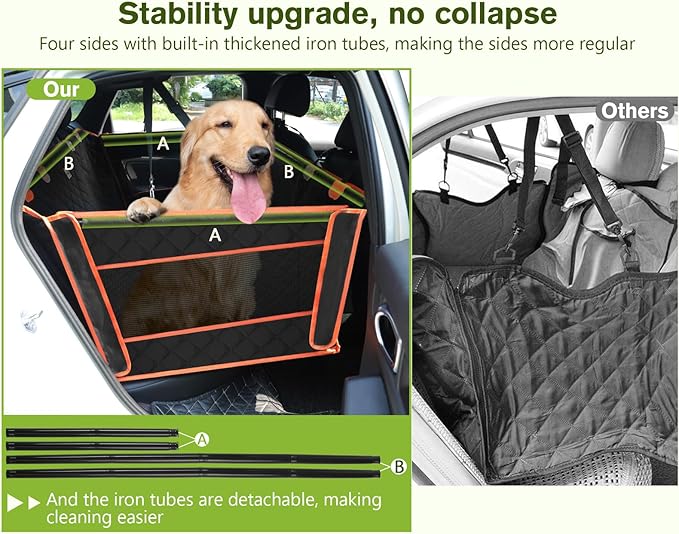 Pecute Back Seat Extender for Dogs 330lb, Back