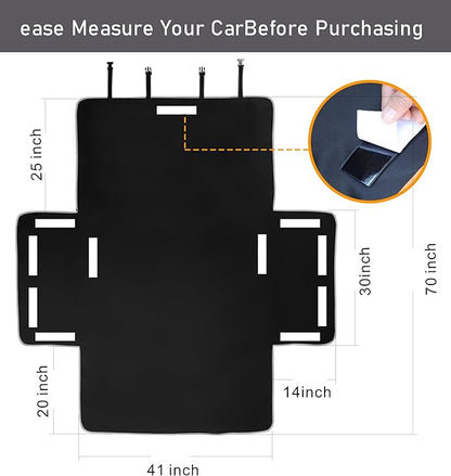 SUV Trunk Cover for Dogs Cover for Back