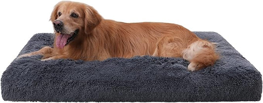 Vonabem Jumbo Dog Bed Washable with Removable Cover Waterproof 48 inch,