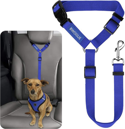BWOGUE Pet Dog Cat Seat Belts (1 Pack)