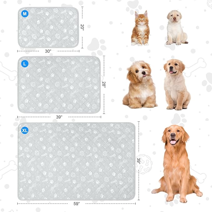 MH MYLUNE HOME Self Cooling Mat for Dog 28”x39” Arc-Chill