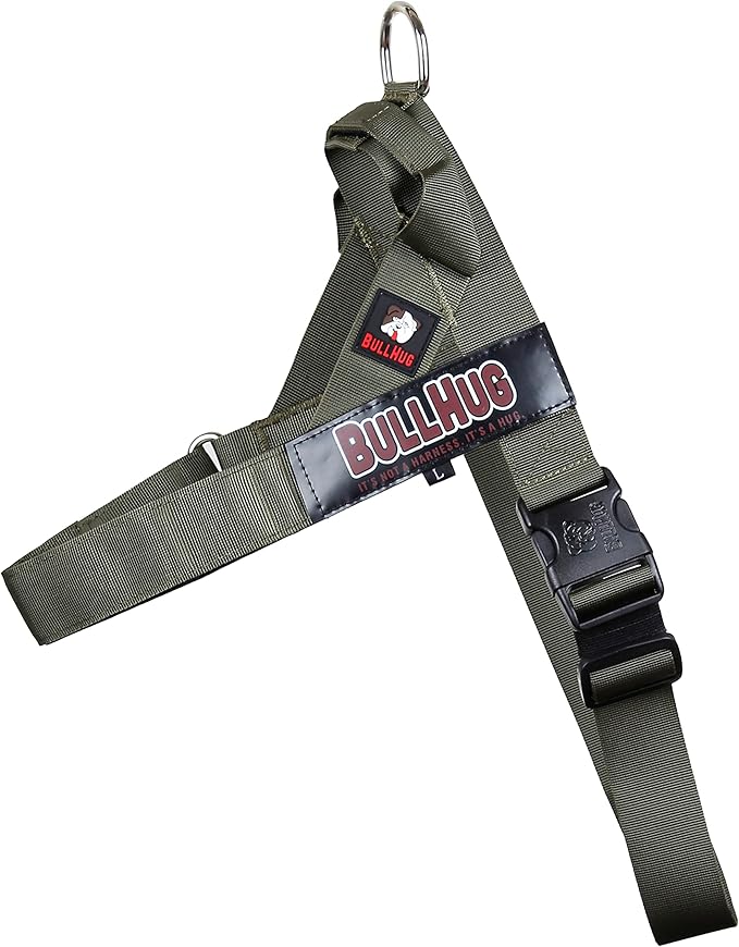 BULLHUG Harness – Made for Larger Chested Dogs Like English Bulldogs