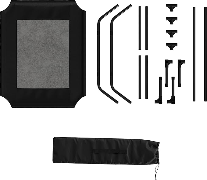 Elevated Dog Bed 30x24-Inch Portable 50lbs by