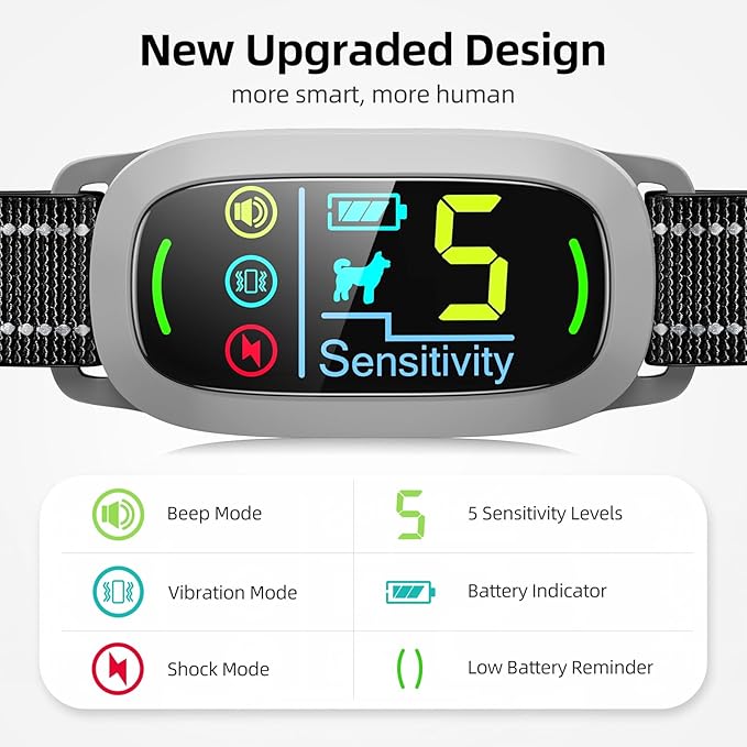 Dog Bark Collar 5 Adjustable