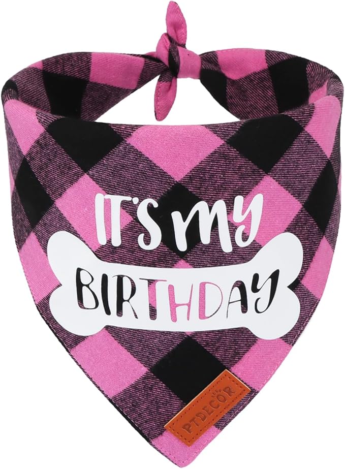 PTDECOR Dog Birthday Party Supplies