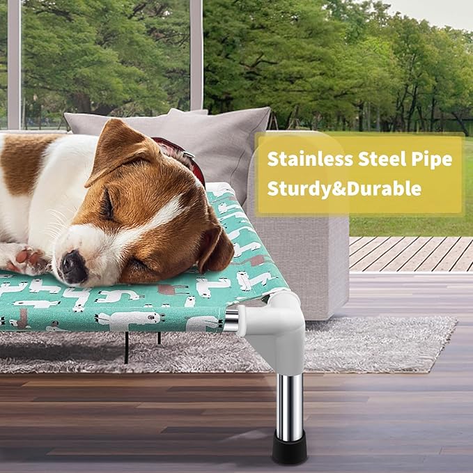 Elevated Dog Bed Pet cot for Small Dogs