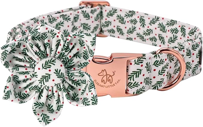 Elegant little tail Christmas Dog Collar