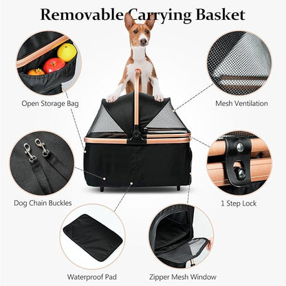 Pet Stroller 4 Wheels