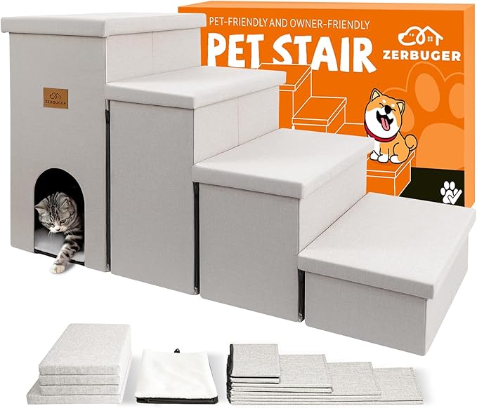 Dog Stairs 23" H, 200 lbs 4 Steps