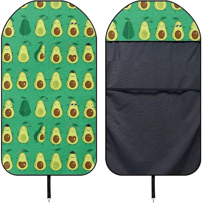 Yewattles Avocado Waterproof Scratching Proof Car Seat Cover