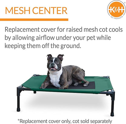 K&H Pet Products Elevated Cooling Outdoor Dog Bed 32 X 25 Inches