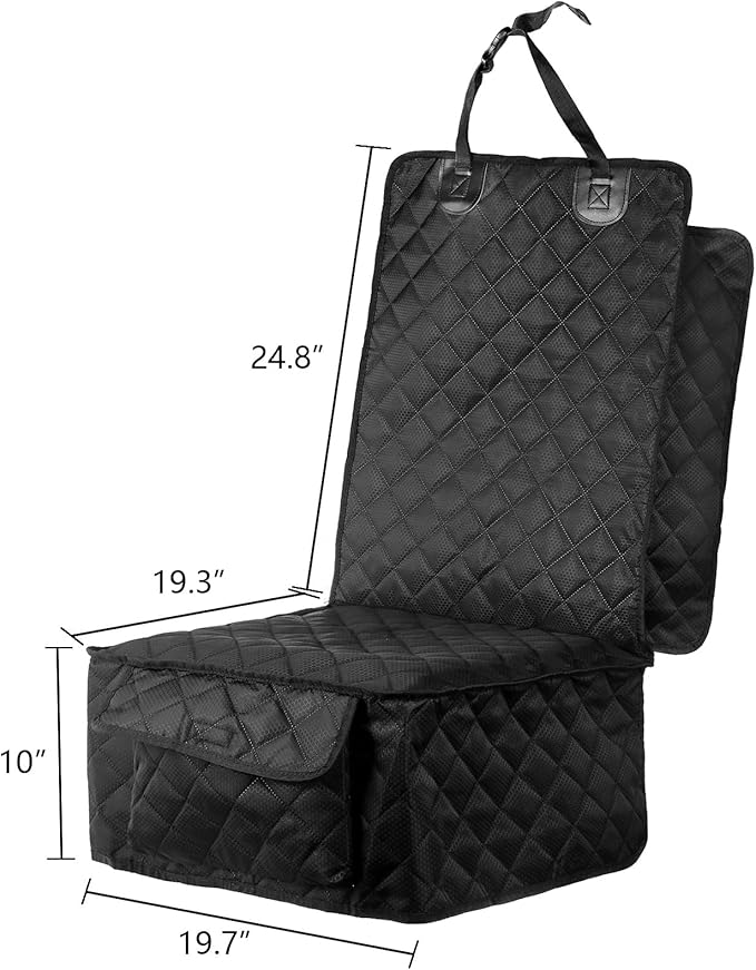 Fasmov 2 Pack Front Dog Car Seat Cover