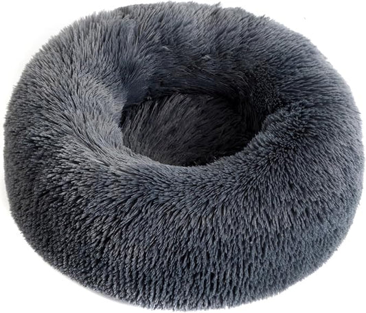 Calming Dog Bed for Cats and Small Dogs 15.7")