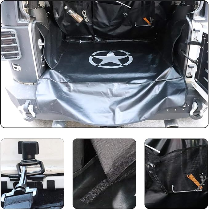 Pet Seat Proof Covers Dog Seat Covers Pet 2007-2024 Jeep 4-Door Heavy