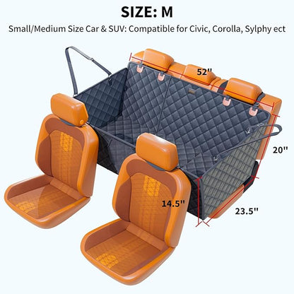 Transforming Back Seat Extender for Dogs 400lbs Hard