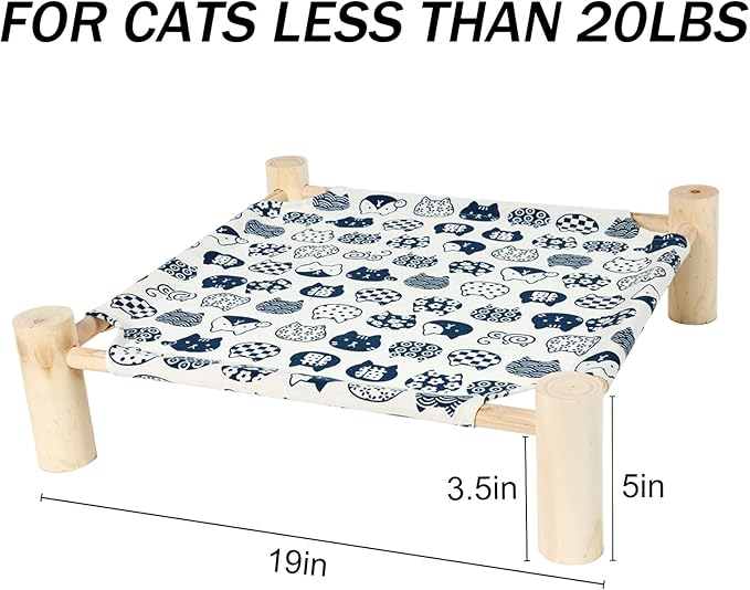 Patas Lague Cat and Dog Hammock Bed Small Dog Bed