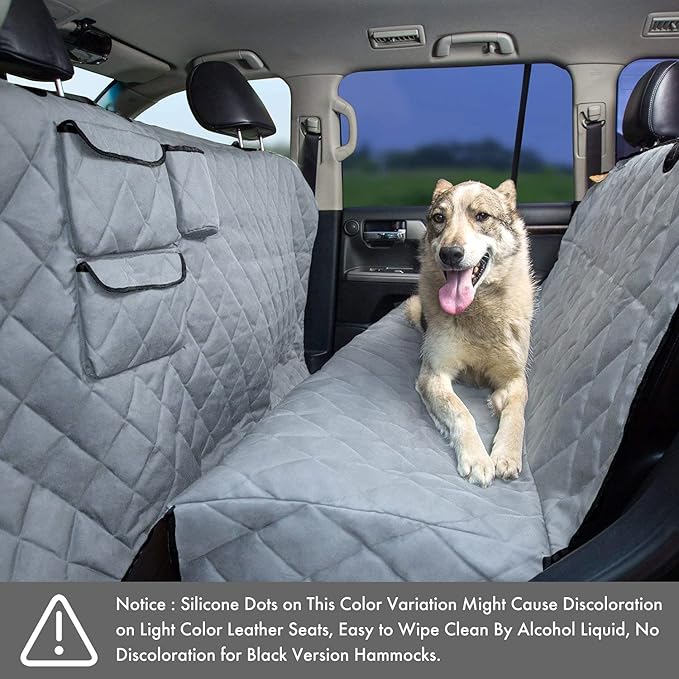 XXL Dog Seat Cover 63Wx94L Grey