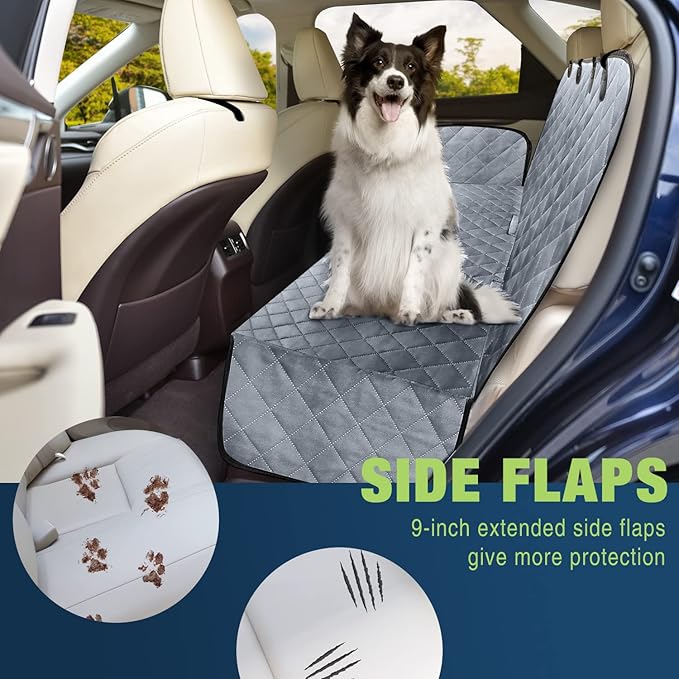 NESTROAD Bench Car Seat Cover for Dogs