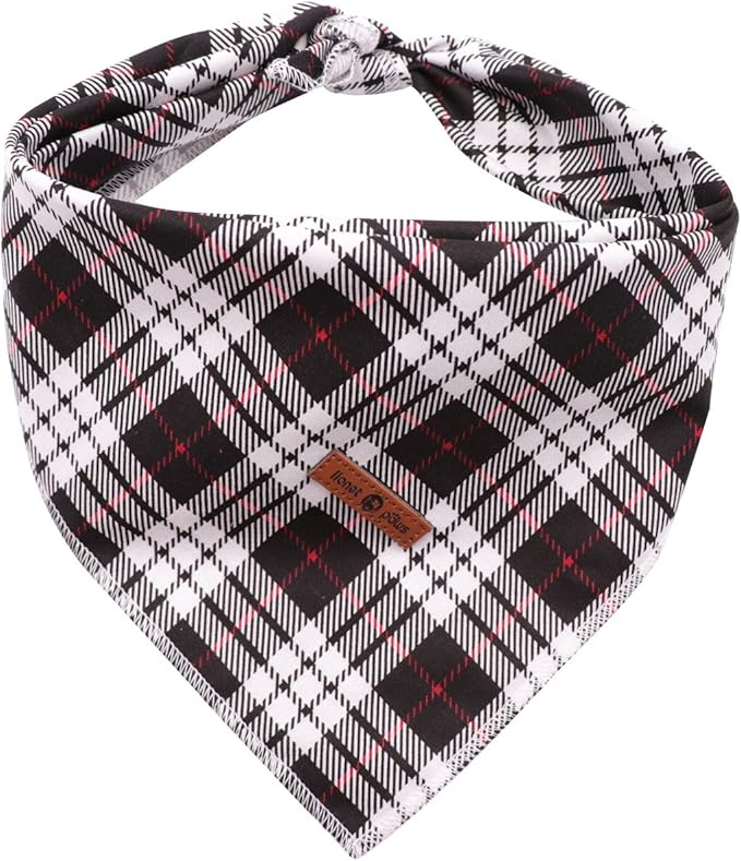 Lionet Paws Dog Bandana Washable Cotton Handkerchief Scarf