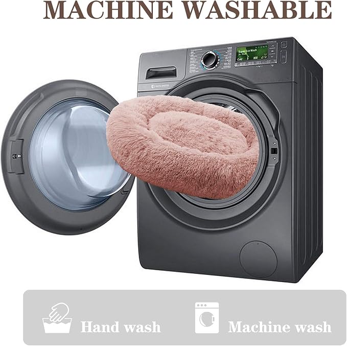 MFOX Calming Dog Bed (L/XL/XXL/XXXL) for Medium and 25/35/55/100lbs