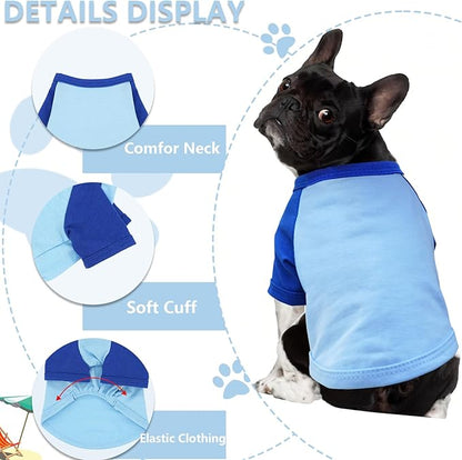 2 Pack Dog Clothes for Small Dogs Summer