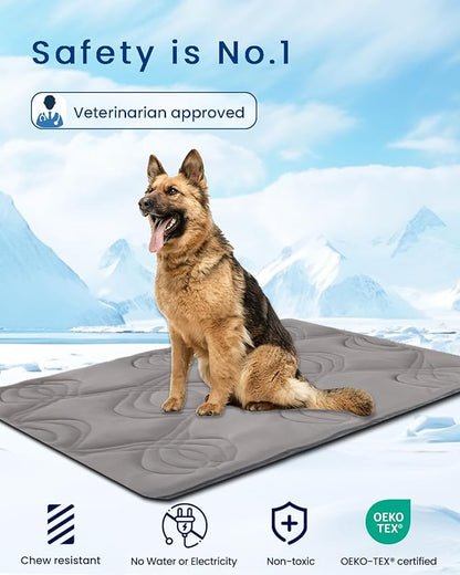 ZonLi Dog Cooling Mat 59" x 40"Extra Large,