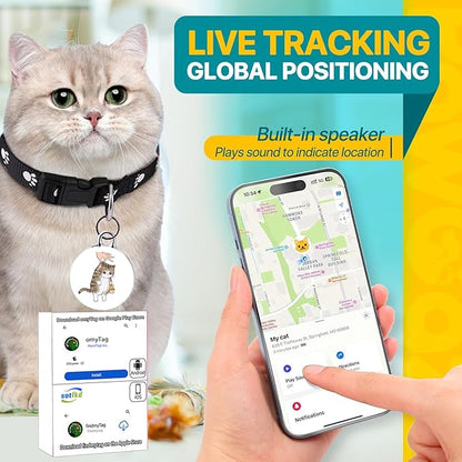 Cat Tracker-Airtag Cat Collar-Cat Tracker Collar-Pet Tracker