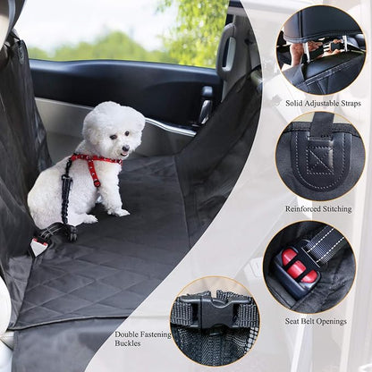 VIVAGLORY Dog Seat Cover for Back Seat