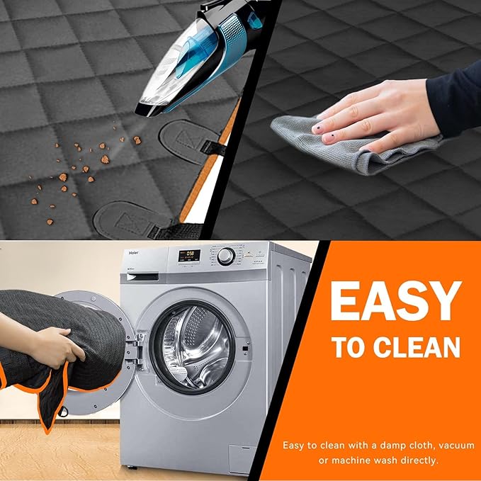 TantivyBo Dog Car Seat Cover 600D Durable 100% Waterproof