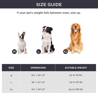 Bedsure Orthopedic Dog Bed for Large Dogs (44x32, Copper