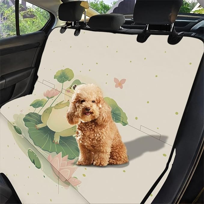 AFPANQZ Frog Dog Cat Seat Cover for Cars