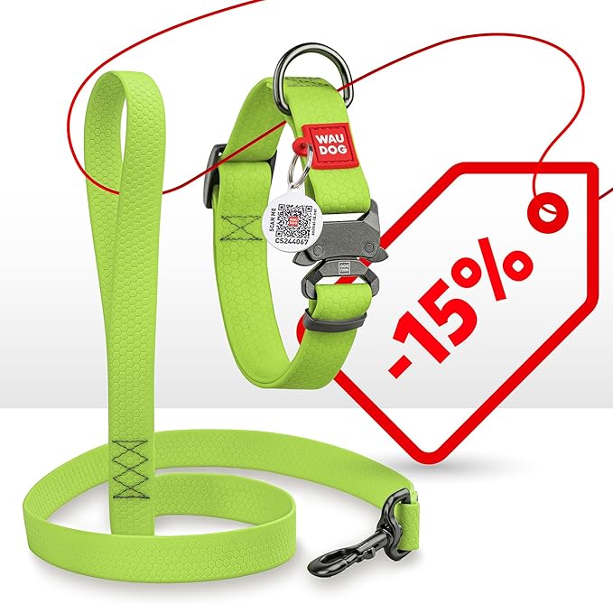 WAUDOG Waterproof Dog Collar