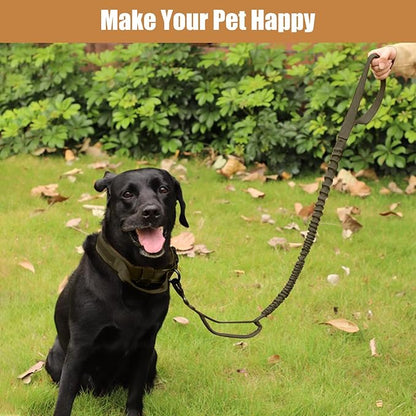 Tactical Dog Collar Leash Set