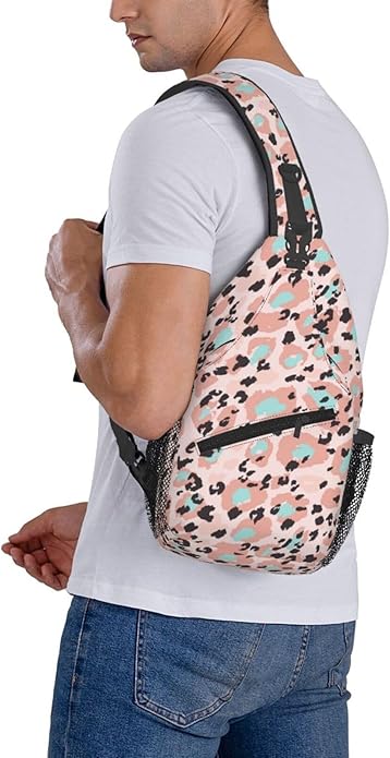 Stylish Sling Bag for Women Men Casual Backpack Crossbody Chest Shoulder Bag Gym Sports Travel Hiking Daypack