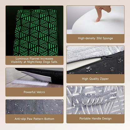 Dog Stairs for High Bed 24 Inches Tall 5 Steps