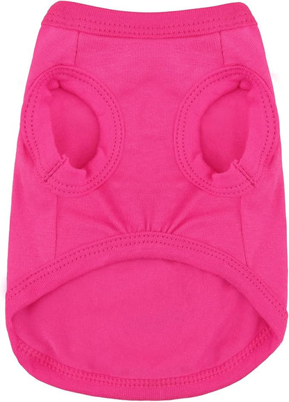 Stylish Dog Clothes: Expressive Cotton Puppy Shirt Vest for Small and Medium Dogs, Featuring 'Cute but Psycho' Slogan Print - Perfect for Showing Off Your Pet's Unique Style! Purple S