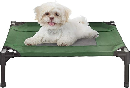 Elevated Dog Bed – 24.5x18.5 Portable Bed 25lbs By