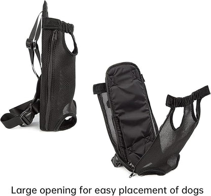 Pet Dog Carrier Backpack Legs Out Adjustable Pet Front Cat Backpack Carrier Travel Bag for Traveling Hiking Camping for Small Medium Dogs Cats Puppies