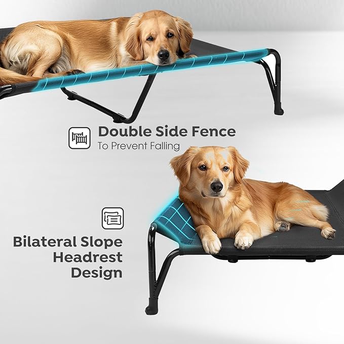 Veehoo Large Elevated Dog Bed CWC2405ACP