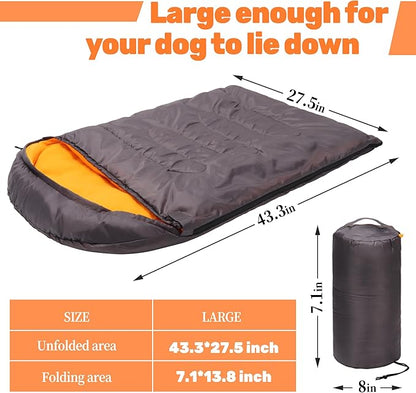 Lifeunion Dog Sleeping Bag with Storage Bag Waterproof
