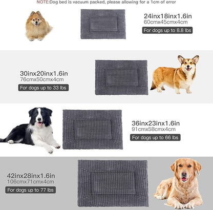 BVAGSS Dog Bed Mat XH079 (42''x28''x1.6'',Light