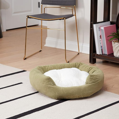 Maddie Donut Dog Bed with Removable Center Pillow (24" x 24")