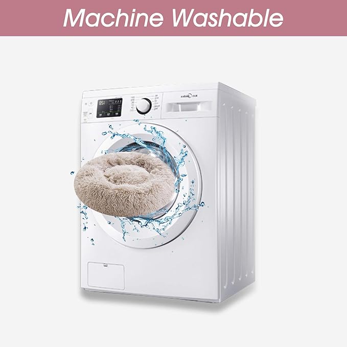 Calming Dog Bed & Cat Bed (20"/24"/27"/30")