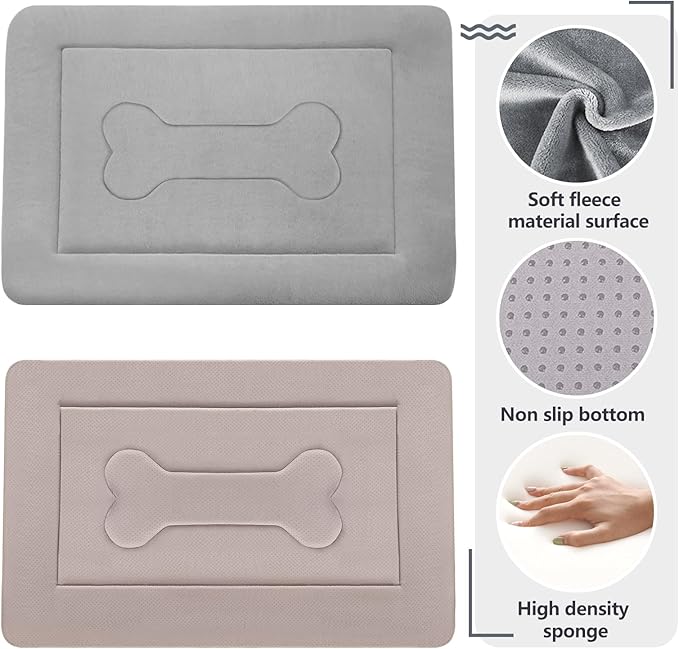 JoicyCo Extra Large Dog Bed Soft Dog Crate 48 in