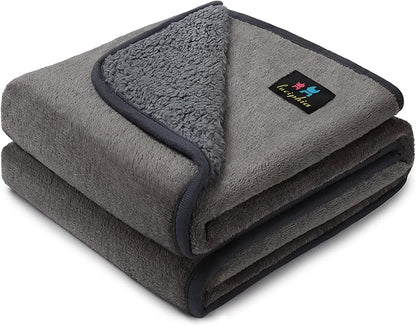 Luciphia Waterproof Blanket for Large Dogs Liquid Proof X-Large（85" x 57"）