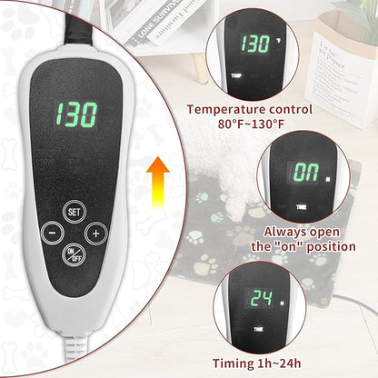 Cat Heating Pad 17x13 in Pet Heating Pad for Cats