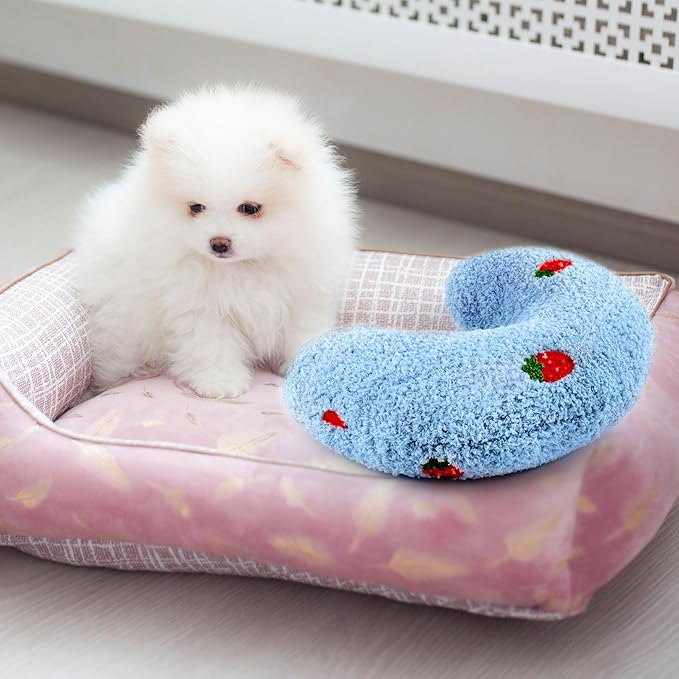 Mity rain Dog Pillow 14.2" * 9.4", Anxiety