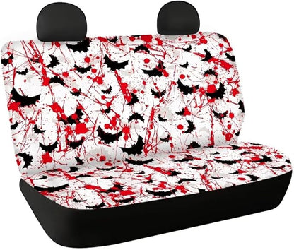Bloodstained Bat Car Rear Seat Covers